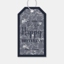 Search for navy blue gift tags Birthday