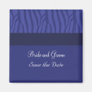 Search for royal blue save the date magnets Modern