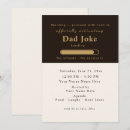 Search for joke invitations Dad