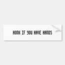 Search for funny honk bumper stickers Honking