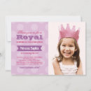 Search for royal purple birthday invitations Crown