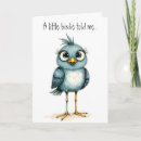 Search for bluebird birthday cards Whimsical