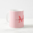 Search for red monogram mugs Monogrammed