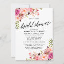 Search for modern floral bridal shower invitations Vintage