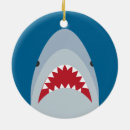 Search for shark christmas decor White