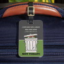 Search for oscar the grouch luggage tags Cute