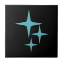 Search for black star tiles Vintage