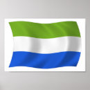 Search for sierra posters Flag of sierra leone