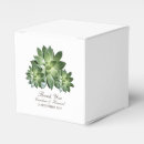 Search for succulent wedding favour boxes Modern
