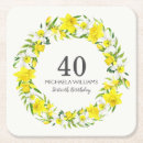 Search for 40th birthday coasters Pretty