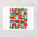 Search for world flags postcards Map