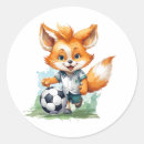 Search for cute football stickers Watercolor
