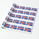 Search for iceland wrapping paper Flag