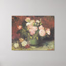 Search for peony canvas prints Vase
