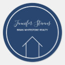 Search for real estate broker stickers Simple
