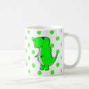 Search for green dinosaur mugs Cute dino