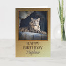 Search for wildlife birthday cards Animal