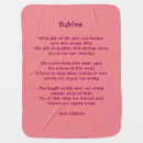 Search for poem baby blankets Girl