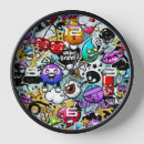 Search for graffiti clocks Crazy