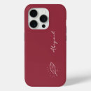 Search for solid maroon iphone cases Red