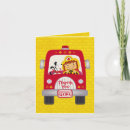 Search for firefighter birthday cards Dalmatian
