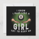 Search for 8 ball invitations Pool player