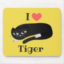 Search for on my heart mouse mats Black