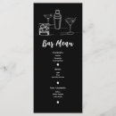 Search for open bar reception party drink menus Drinks