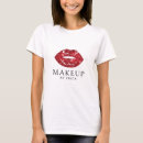 Search for lipstick tshirts Makeup artist