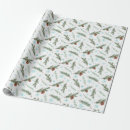 Search for pinecone wrapping paper Tree