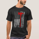 Search for firefighter axe tshirts Red