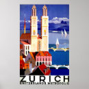 Search for zurich travel posters Vintage