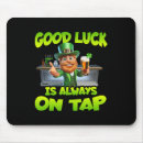 Search for four leaf clovers mouse mats Saint patrick