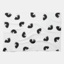 Search for black and white cat tea towels Trendy