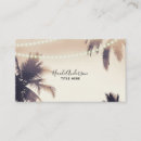 Search for dream business cards Beach