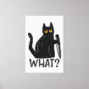 Search for funny cat canvas prints Halloween
