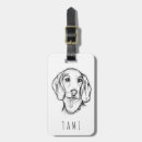 Search for dachshund luggage tags Animal