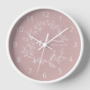 Search for blush pink clocks Glam