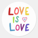 Search for love rainbow stickers Colourful