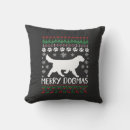 Search for ugly christmas sweater cushions Animal