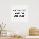 Search for chef posters Minimalist