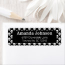 Search for tattoo return address labels Black