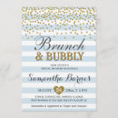 Search for light blue bridal shower invitations Brunch and bubbly