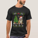 Search for english bulldog christmas tshirts Ugly