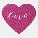 Search for heart wedding stickers Glitter