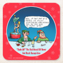 Search for funny christmas coasters North pole