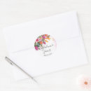 Search for pink and orange flower stickers Tropical