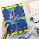 Search for rainbow christmas tree wrapping paper Pride