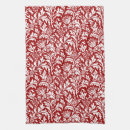 Search for dark red tea towels Vintage