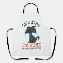 Search for cat father aprons Funny